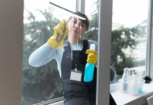 Nettoyage de vitres intérieures et extérieures à Lempaut